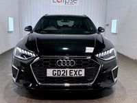 Used Audi A4 S-Line 163 HP (119 kW) 2021 Black Estate