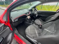 Used Vauxhall Corsa Edition 116 HP (85 kW) 2015 Red Hatchback