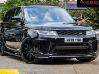 Used Land Rover Range Rover Sport SVR 575 HP (422 kW) 2019 Black SUV