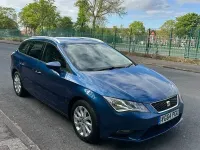 Begagnad Seat Leon SE 2014 Blå Kombi