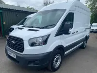 Used Ford Transit 130 HP (95 kW) 2018 White Van