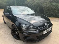 Used VW Golf VII GTD 2016 Black Hatchback