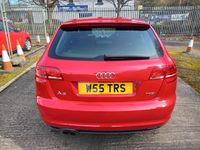 Used Audi A3 S-Line 2012 Red Hatchback