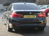 Used BMW 330e Sport Line 252 HP (185 kW) 2016 Black Sedan