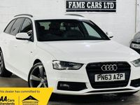 Used Audi A4 Black Edition 150 HP (110 kW) 2013 White Estate
