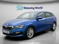 Used Skoda Scala SE L 116 HP (85 kW) 2020 Blue Hatchback
