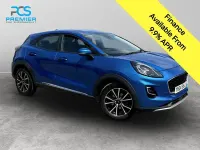 Used Ford Puma Titanium 125 HP (91 kW) 2024 Desert island blue (exclusive paint) SUV