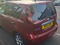 Used Nissan Note Tekna 110 HP (80 kW) 2011 Red Hatchback