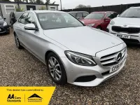 Używany Mercedes C220 170 KM (125 kW) 2016 Srebrny Sedan/Limuzyna