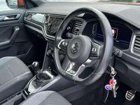 Used VW T-Roc R-line 150 HP (110 kW) 2020 Orange SUV