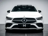 Used Mercedes CLA35 AMG Premium Plus 306 HP (225 kW) 2019 White Coupe