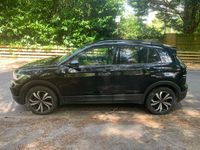 Used VW T-Cross Black Edition 110 HP (80 kW) 2023 Black SUV