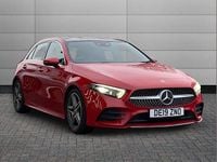 Used Mercedes A180 AMG Line Premium Plus 116 HP (85 kW) 2019 Jupiter red Hatchback