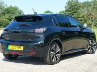 Used Peugeot e-208 Premium 100 kW (136 HP) 2022 Black Hatchback