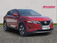 Used Nissan Qashqai N-Connecta 138 HP (101 kW) 2022 Red SUV