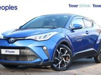 Used Toyota C-HR Design 122 HP (89 kW) 2021 Blue SUV