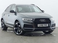 Second-hand Audi Q3 Black Edition 150 CP (110 kW) 2018 Gri SUV
