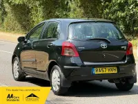 Used Toyota Yaris 2007 Black Hatchback