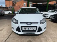 Used Ford Focus Zetec 115 HP (84 kW) 2014 White Estate