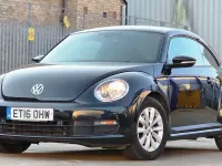 Used VW Beetle S 105 HP (77 kW) 2016 Black Hatchback