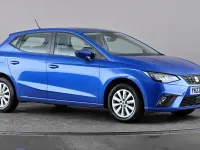 Used Seat Ibiza SE 95 HP (69 kW) 2023 Blue Hatchback