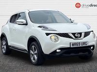 Used Nissan Juke Acenta 112 HP (82 kW) 2019 White SUV