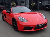 Used Porsche 718 Boxster 2018 Red Cabriolet