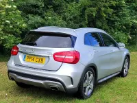 Used Mercedes GLA200 AMG line 134 HP (98 kW) 2014 Silver SUV