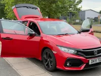 Used Honda Civic SR 120 HP (88 kW) 2019 Red Hatchback