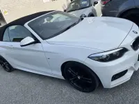 Used BMW 218 M Sport 147 HP (108 kW) 2017 White Cabriolet