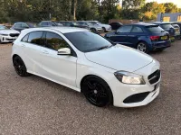 Used Mercedes A160 AMG line 2017 White Hatchback