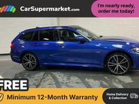 Used BMW 330e M Sport 292 HP (214 kW) 2021 Blue Estate