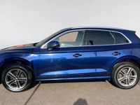 Used Audi Q5 S-Line 190 HP (139 kW) 2017 Blue SUV