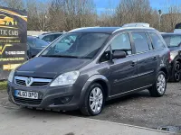 Used Vauxhall Zafira Design Edition 2010 Grey MPV