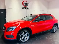 Used Mercedes GLA200 AMG line 136 HP (100 kW) 2017 Red SUV
