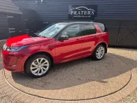 Begagnad Land Rover Discovery Sport SE Dynamic 2019 Röd SUV