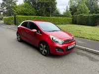 Used Kia Rio 2012 Red Hatchback
