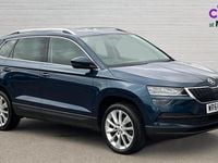 Used Skoda Karoq SE L 115 HP (84 kW) 2018 Blue SUV