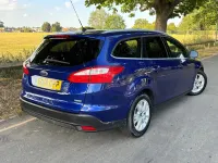 Used Ford Focus Titanium 125 HP (91 kW) 2014 Blue Estate