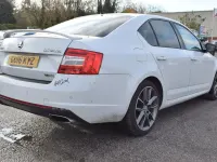 Used Skoda Octavia vRS 2016 White Estate