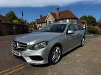 Usado Mercedes E250 AMG 2014 Prateado Carrinha