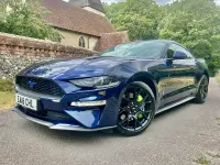 Used Ford Mustang Fastback 317 HP (233 kW) 2018 Blue Coupe