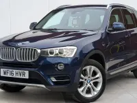 Begagnad BMW X3 xLine 190 HK (139 kW) 2016 Blå SUV