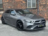 Used Mercedes A180 AMG line 136 HP (100 kW) 2021 Grey Hatchback