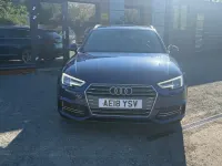 Used Audi A4 S-Line 190 HP (139 kW) 2018 Blue Estate