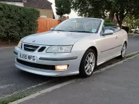 Used Saab 9-3 Aero 2005 Silver Cabriolet