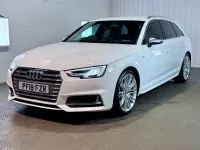 Usado Audi S4 Design 354 CV (260 kW) 2018 Blanco Familiar