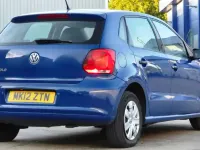 Used VW Polo S 59 HP (43 kW) 2012 Blue Hatchback
