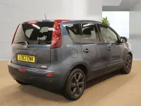Used Nissan Note N-TEC 110 HP (80 kW) 2012 Blue Hatchback