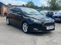 Used Ford Focus Zetec 125 HP (91 kW) 2015 Black Hatchback